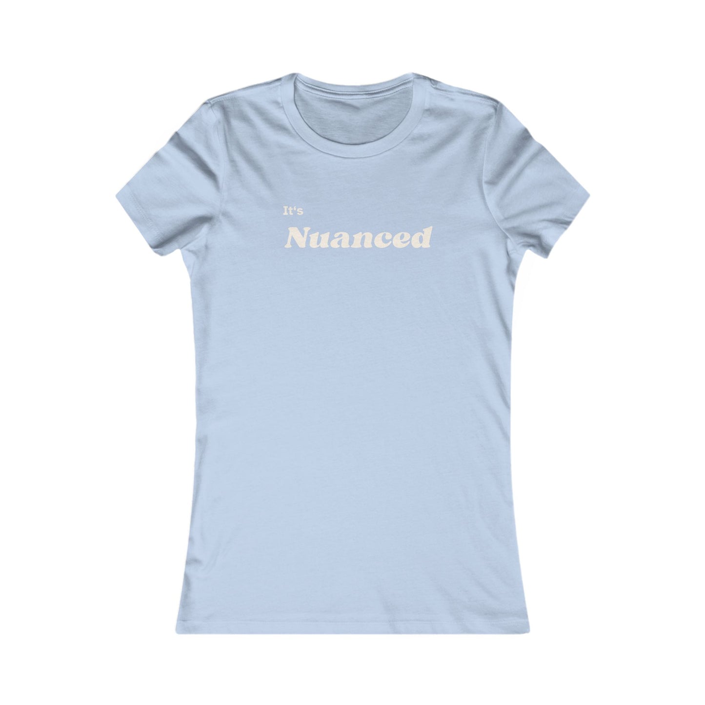 Nuanced Women's Favorite Tee - Embrace Subtlety in Style