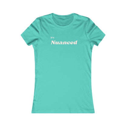 Nuanced Women's Favorite Tee - Embrace Subtlety in Style