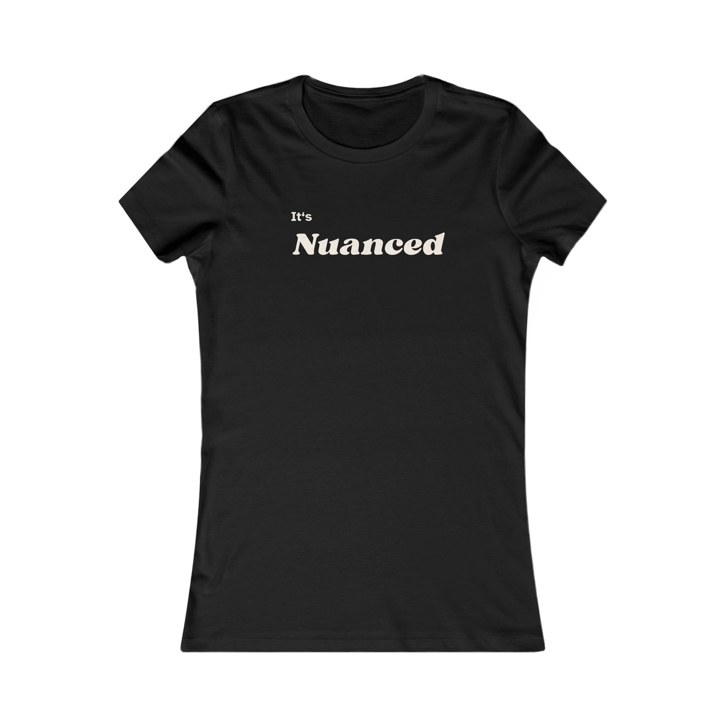 Nuanced Women's Favorite Tee - Embrace Subtlety in Style