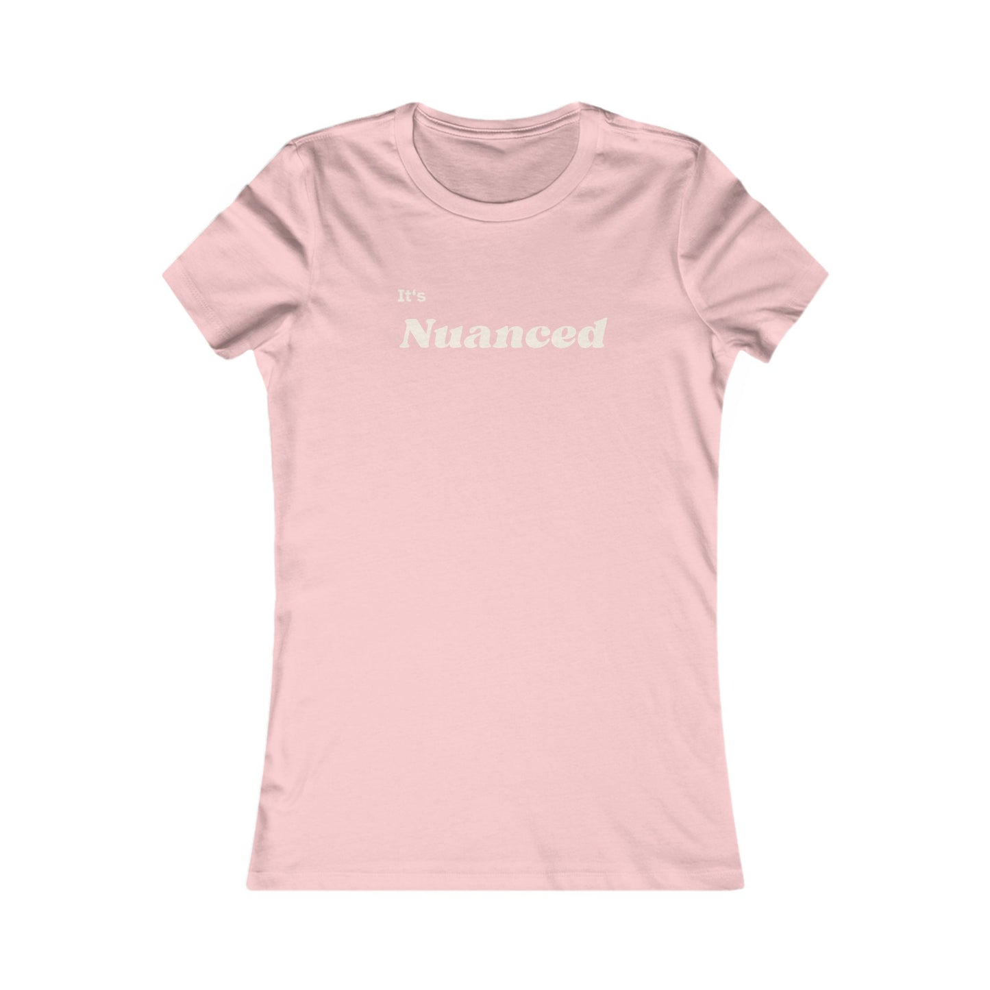 Nuanced Women's Favorite Tee - Embrace Subtlety in Style
