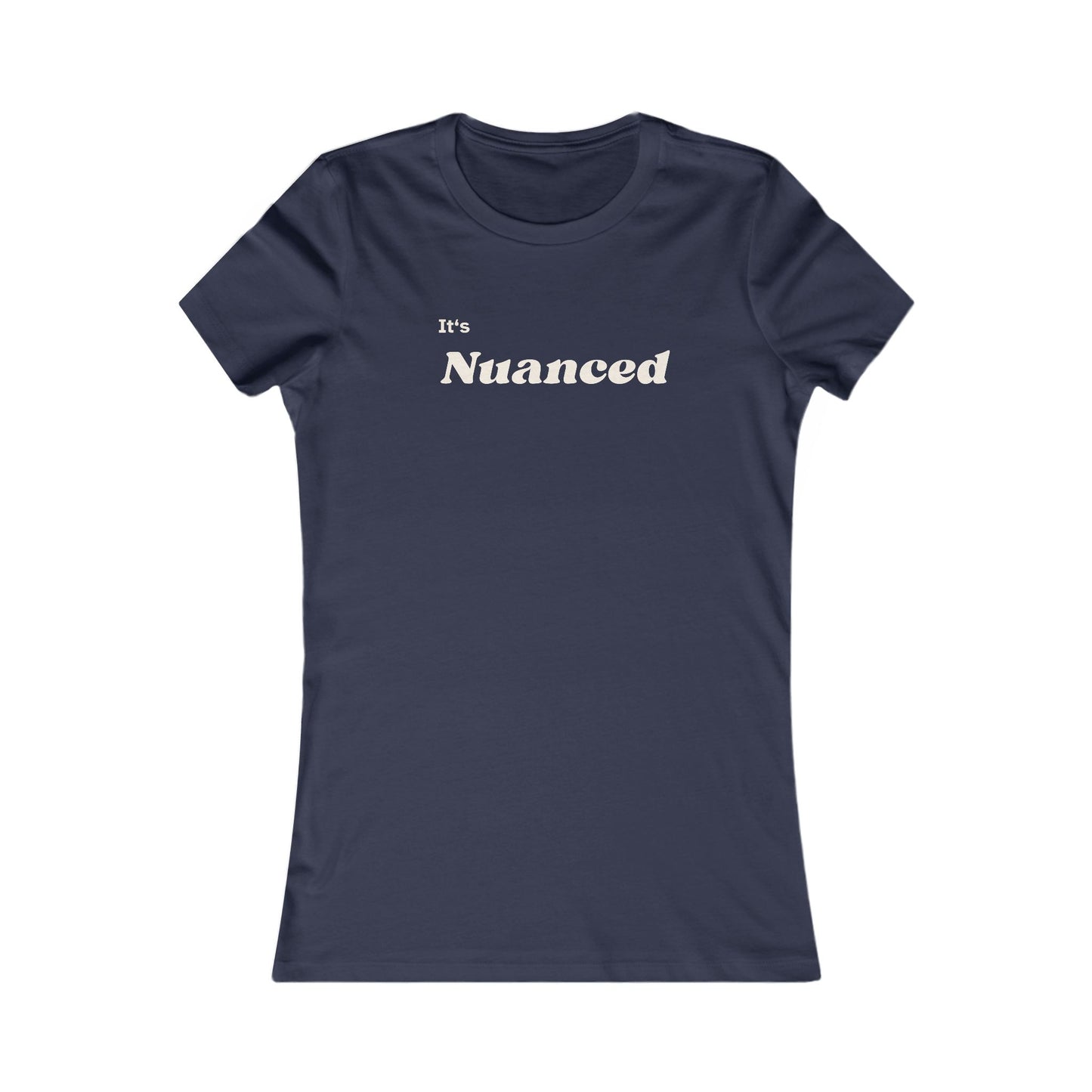 Nuanced Women's Favorite Tee - Embrace Subtlety in Style
