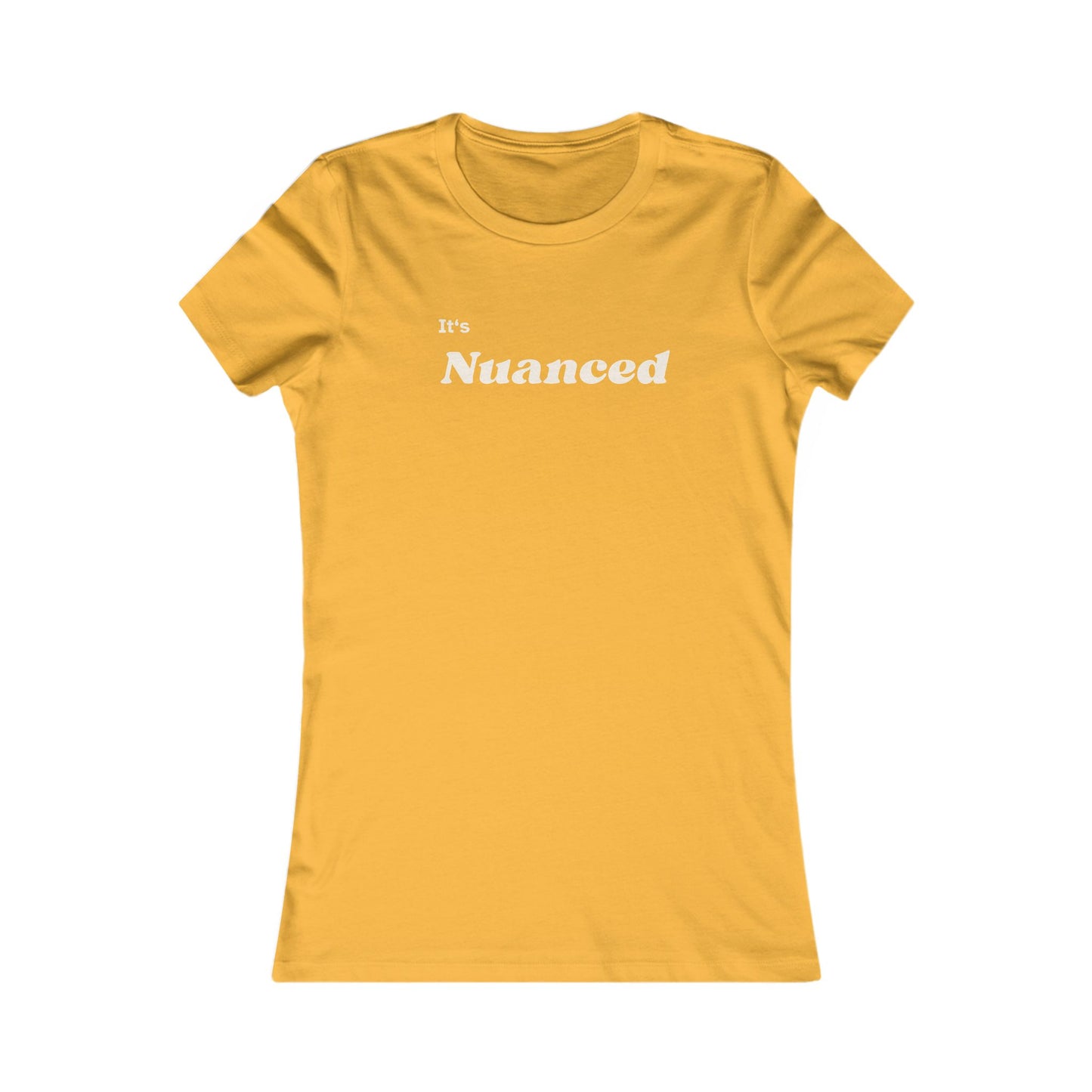 Nuanced Women's Favorite Tee - Embrace Subtlety in Style