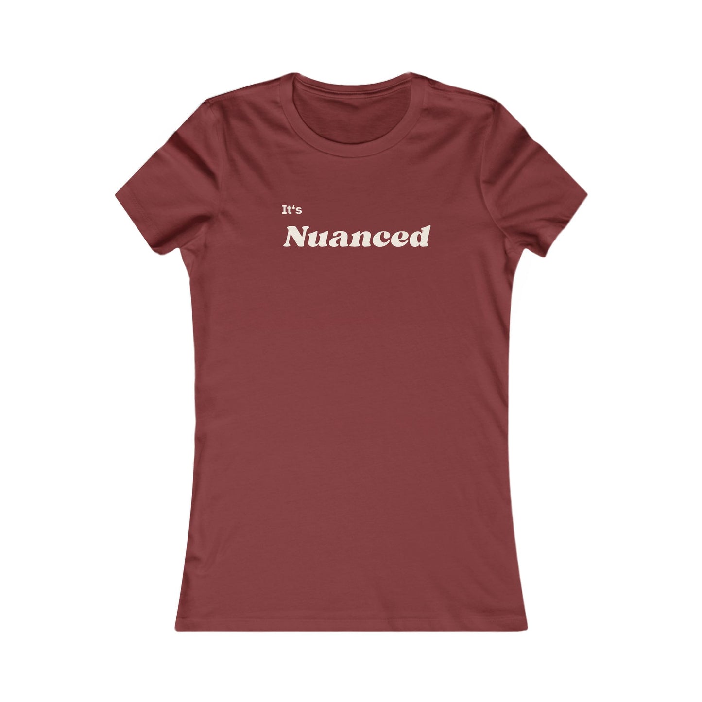 Nuanced Women's Favorite Tee - Embrace Subtlety in Style