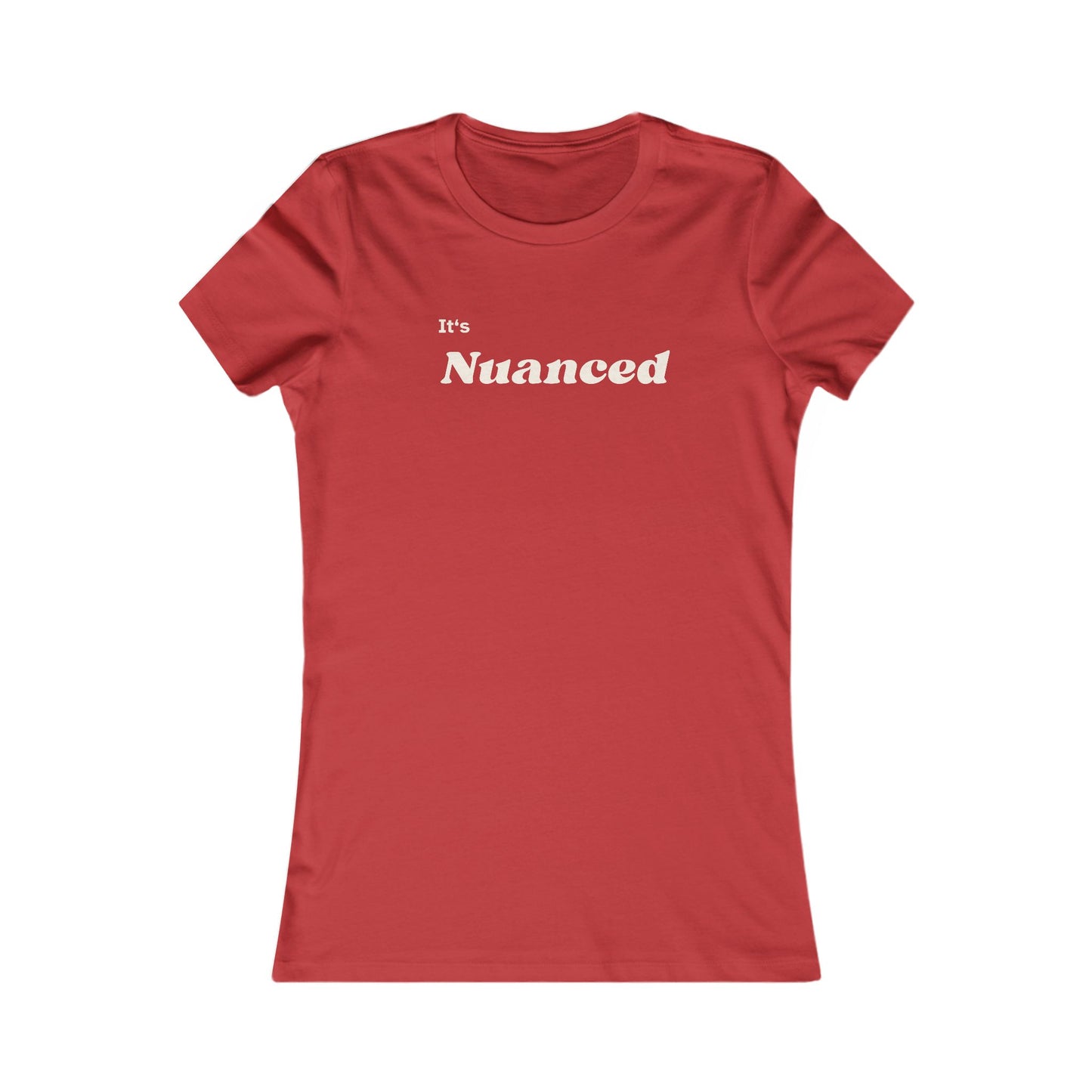 Nuanced Women's Favorite Tee - Embrace Subtlety in Style