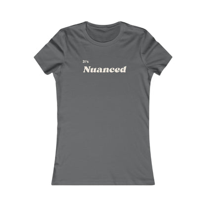Nuanced Women's Favorite Tee - Embrace Subtlety in Style