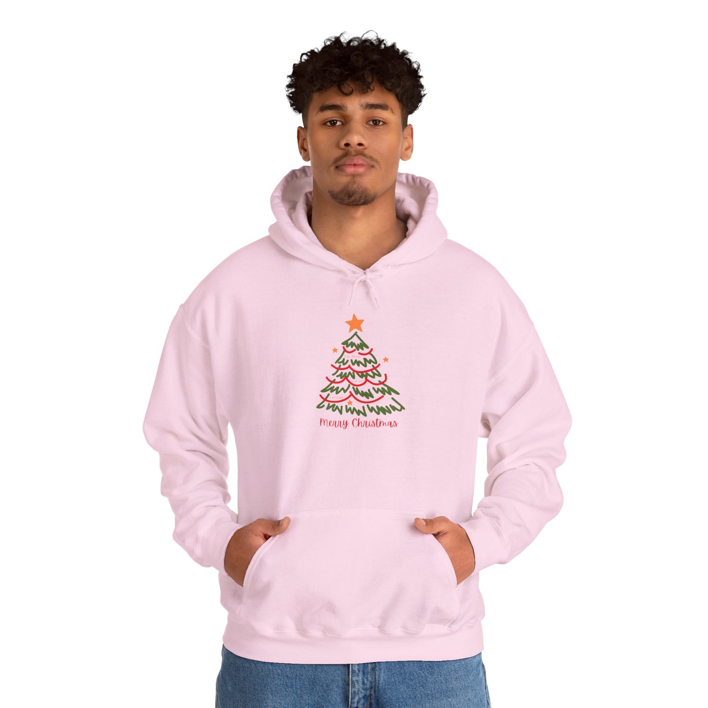 Christmas Tree Sketch Hoodie