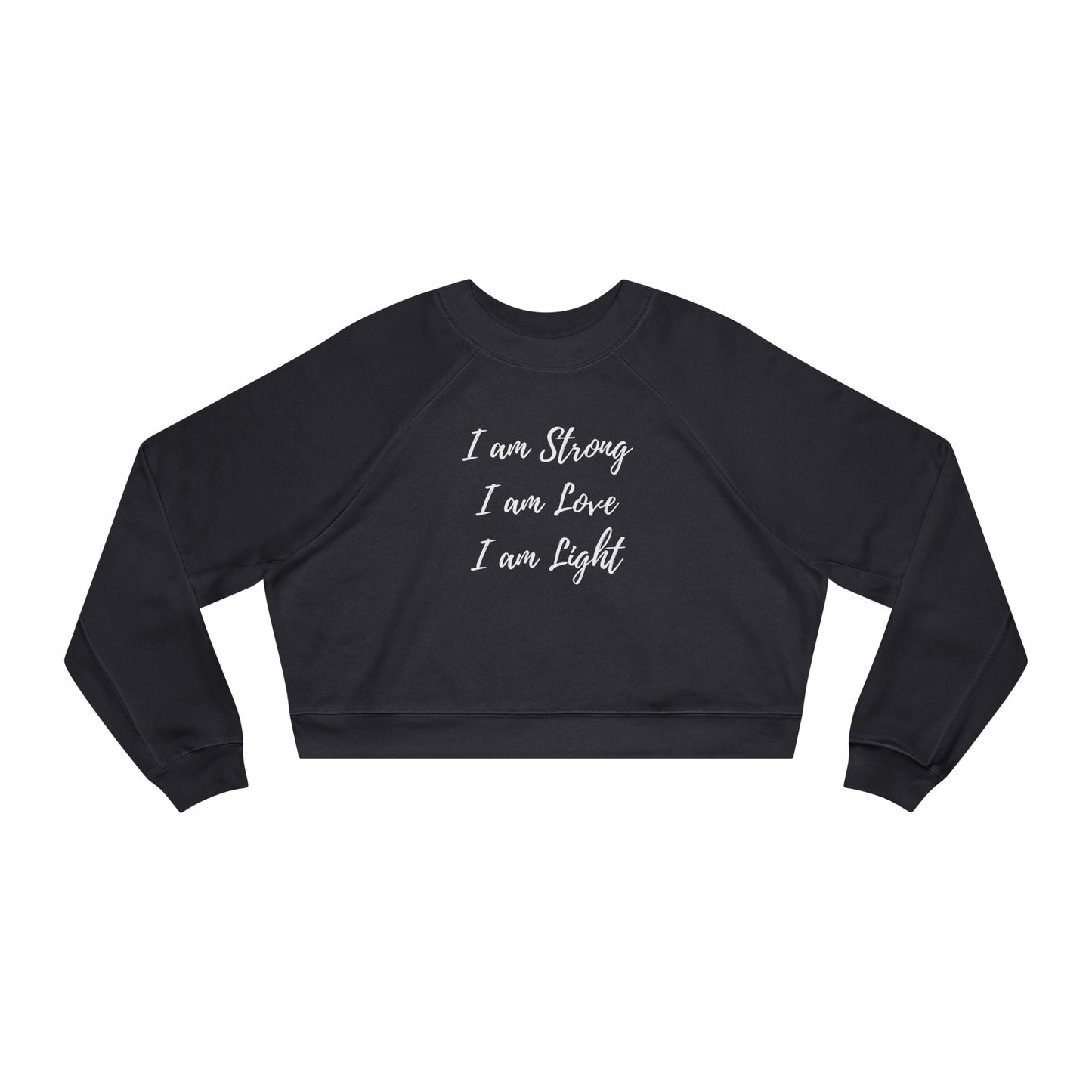 I am Light Women's Cropped Fleece Pullover