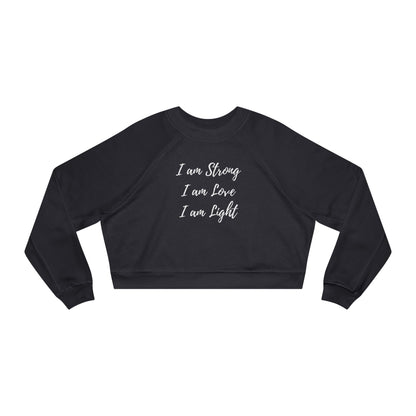 I am Light Women's Cropped Fleece Pullover
