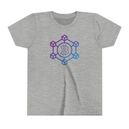 Bitcoin Blockchain Youth Short Sleeve Tee