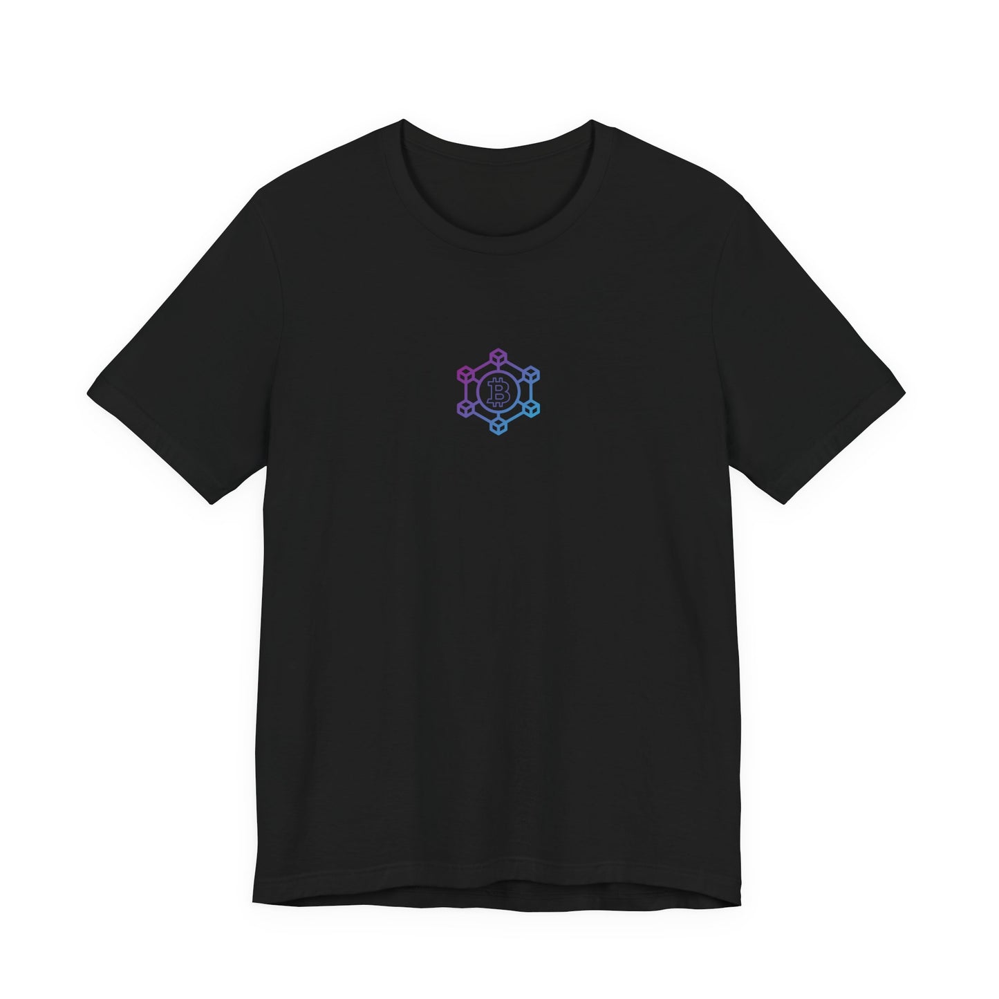 Bitcoin Blockchain Unisex Jersey Short Sleeve Tee