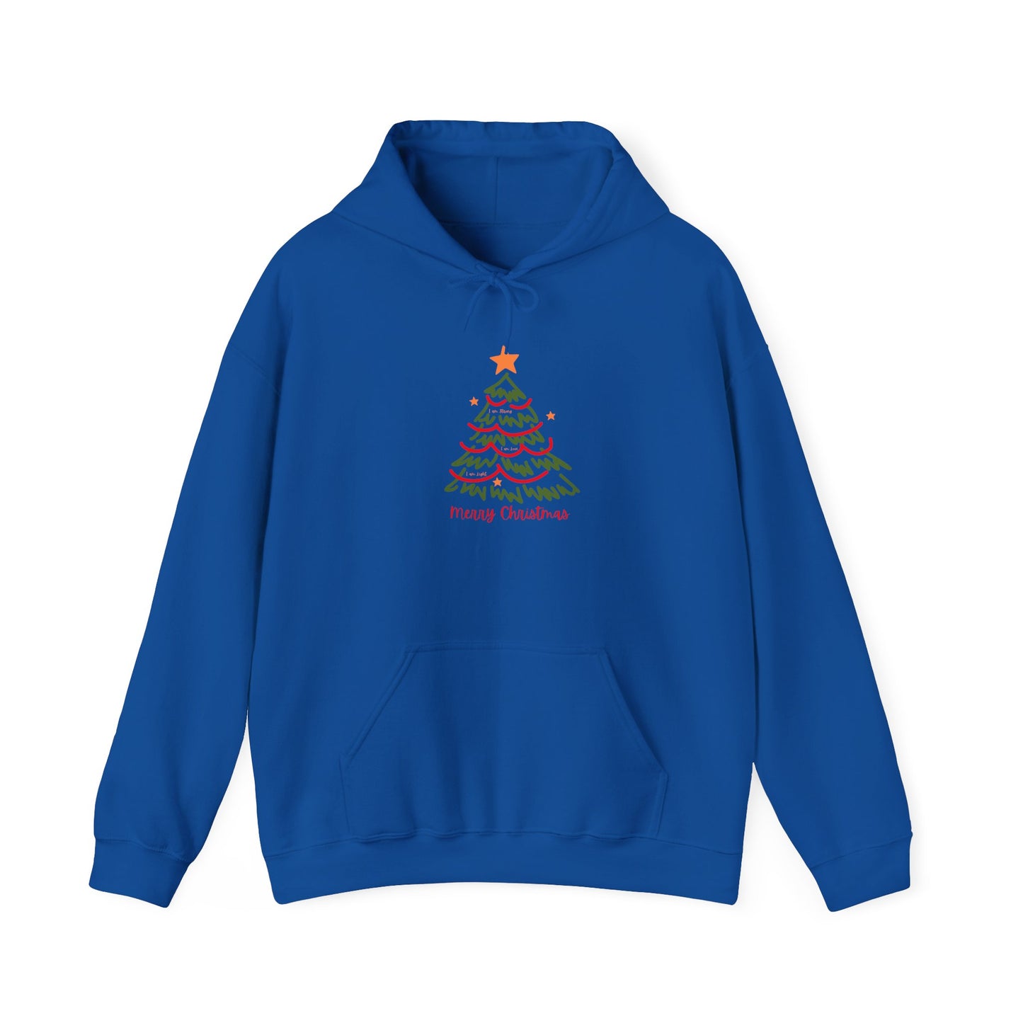 Christmas Tree Sketch Hoodie