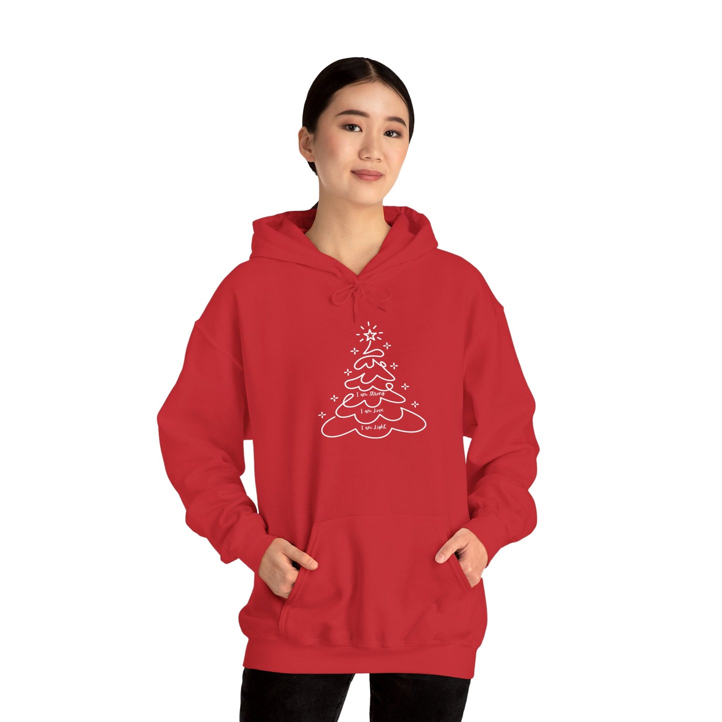 Christmas Doodle Tree Hoodie