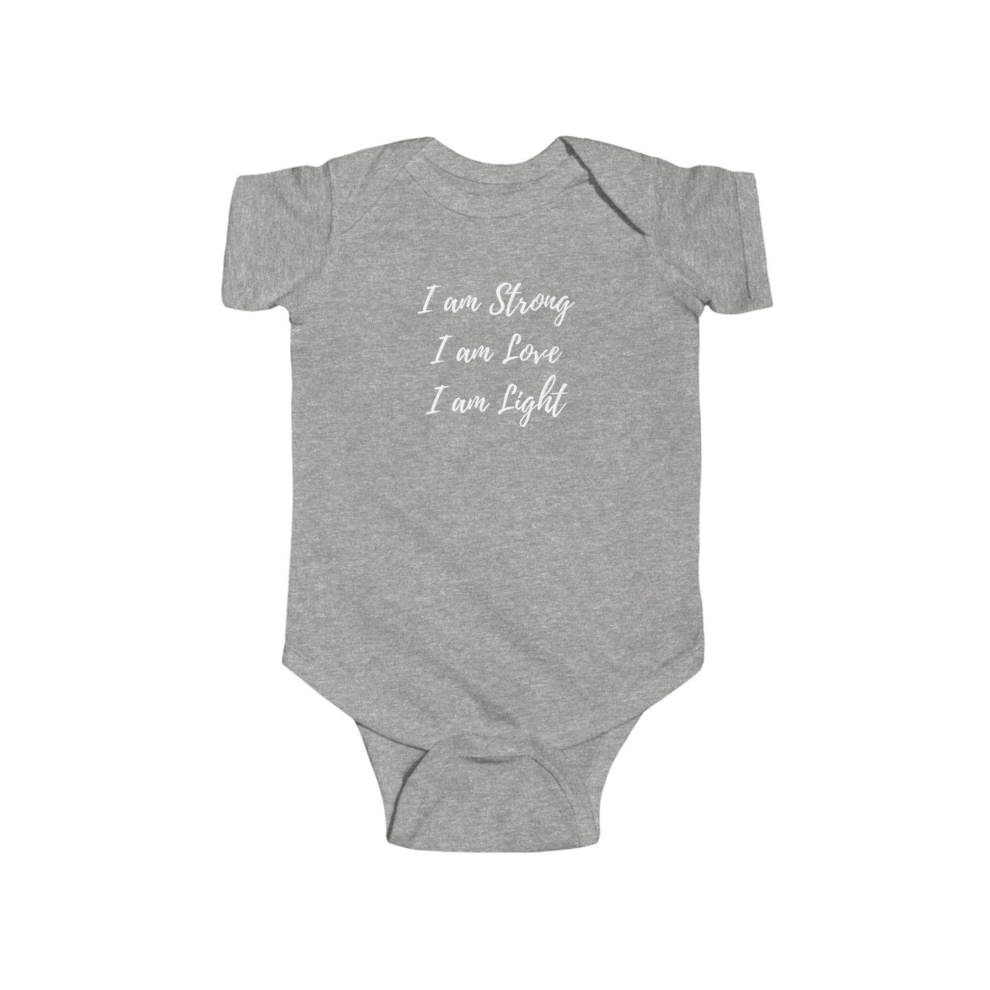 I am Light Infant Fine Jersey Bodysuit