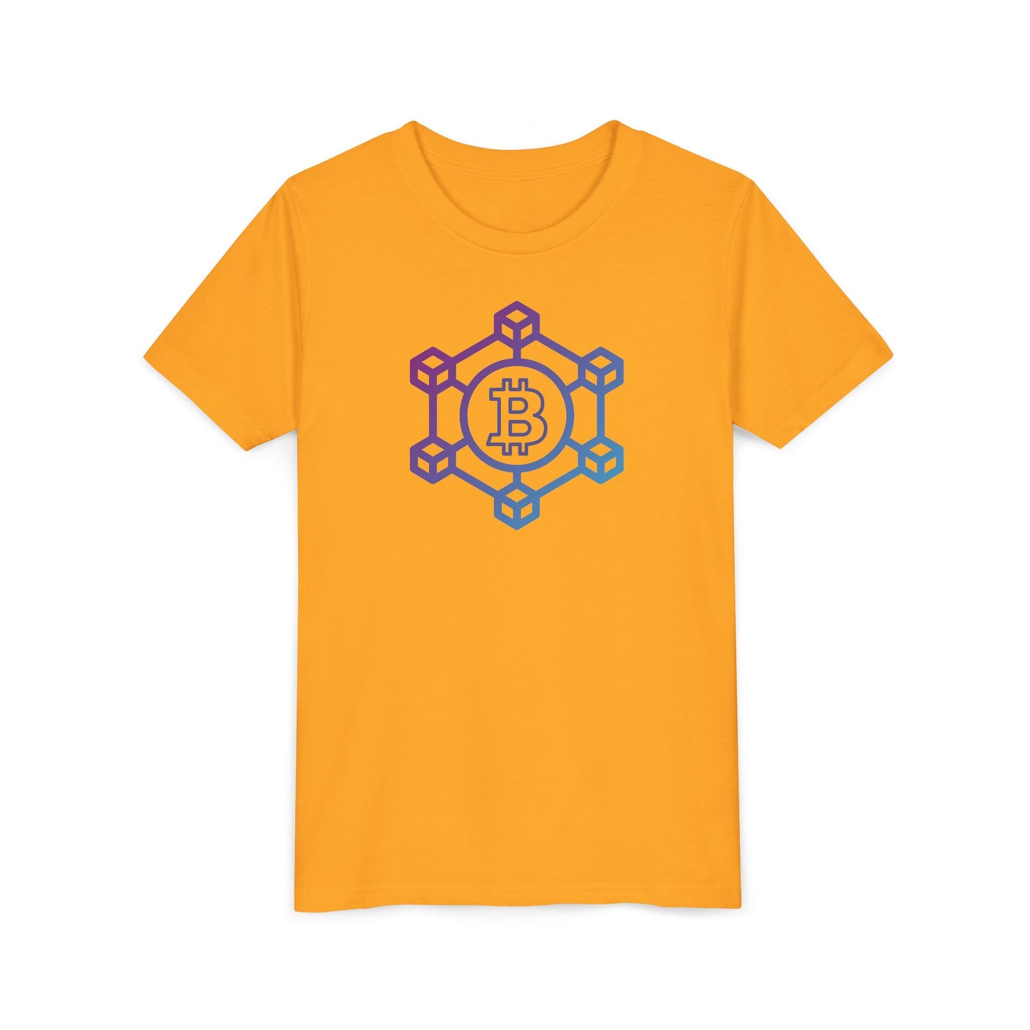 Bitcoin Blockchain Youth Short Sleeve Tee