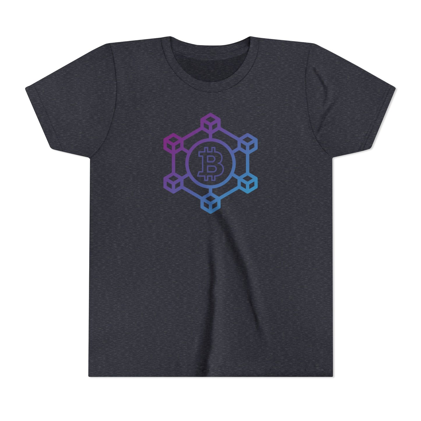 Bitcoin Blockchain Youth Short Sleeve Tee
