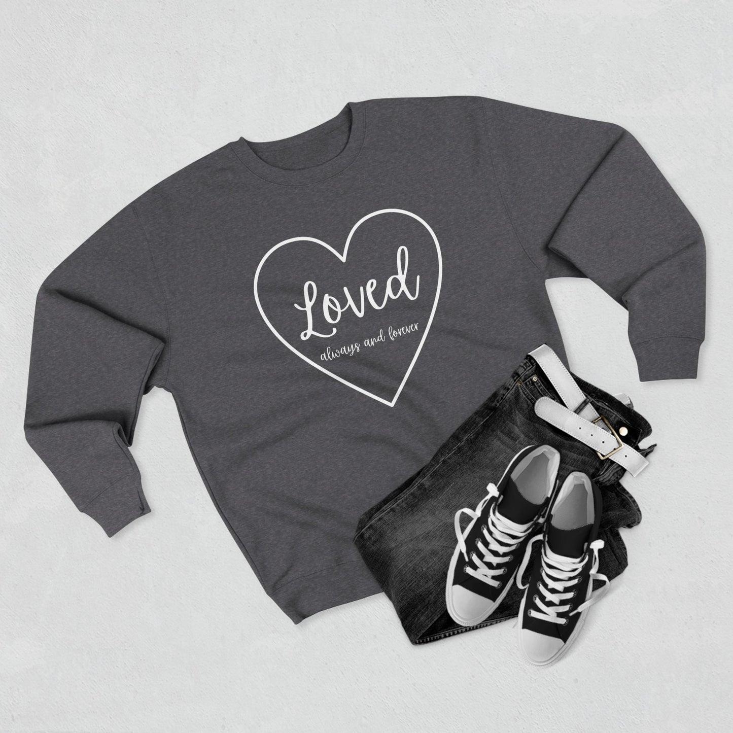 Loved Heart Sweatshirt