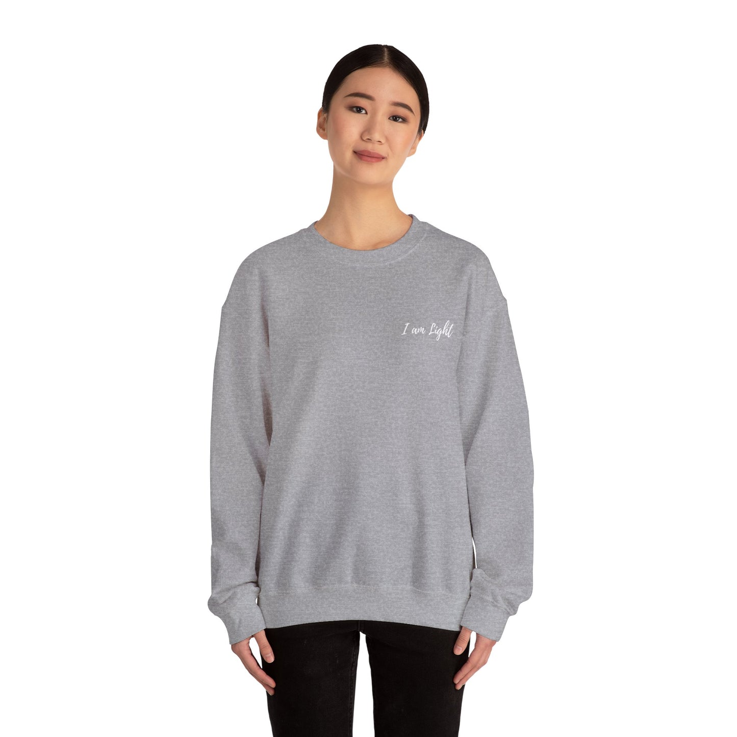 ‘LOVE’ Crewneck Sweatshirt  - Back Graphic