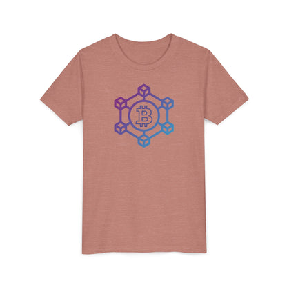 Bitcoin Blockchain Youth Short Sleeve Tee