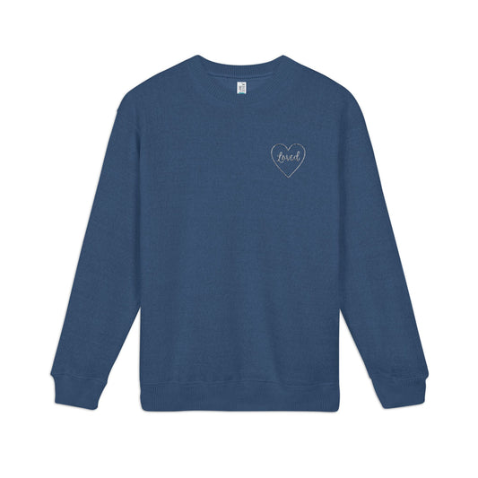 Nantucket Embroidered Heart Crewneck Sweatshirt