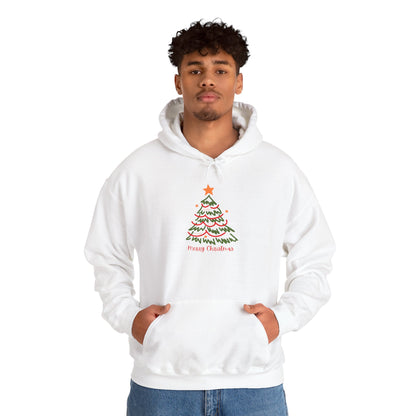 Christmas Tree Sketch Hoodie