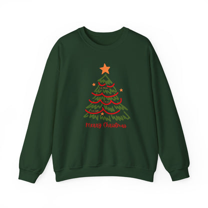 Christmas Tree Crewneck Sweatshirt