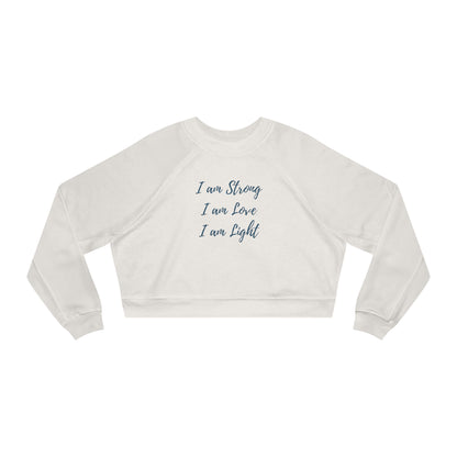 I am Light Women's Cropped Fleece Pullover