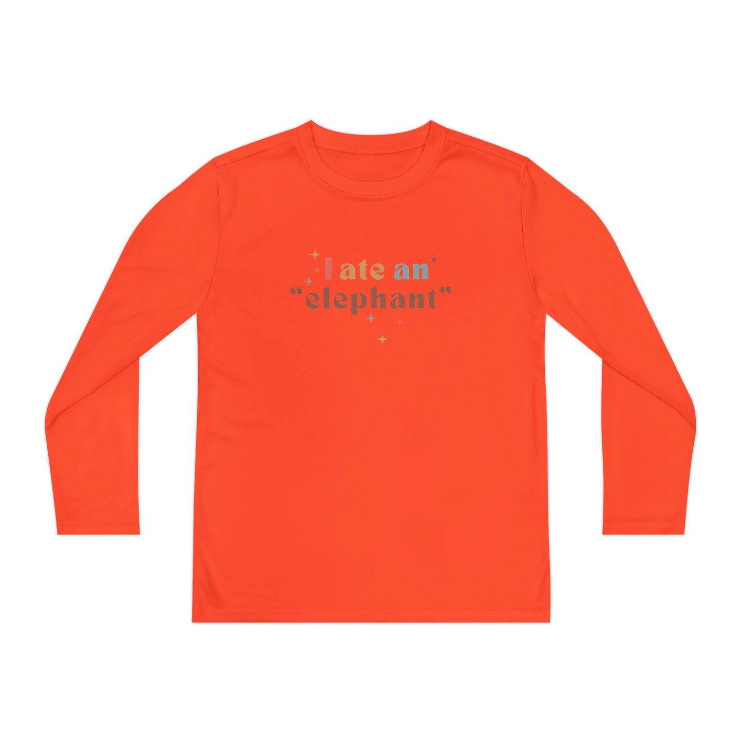 "I Ate an 'Elephant'" Teen Long Sleeve Tee