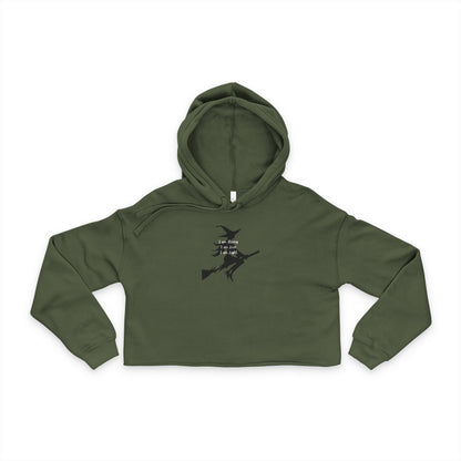 Witchy Vibes Women's Cropped Hoodie