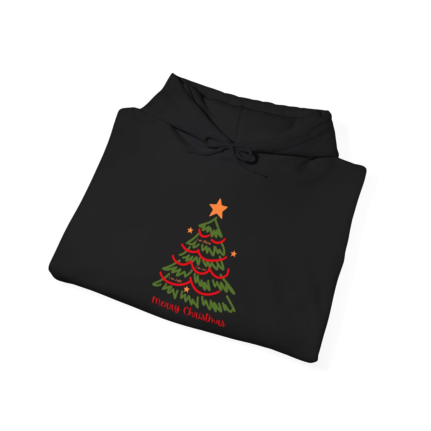 Christmas Tree Sketch Hoodie