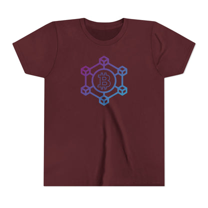 Bitcoin Blockchain Youth Short Sleeve Tee
