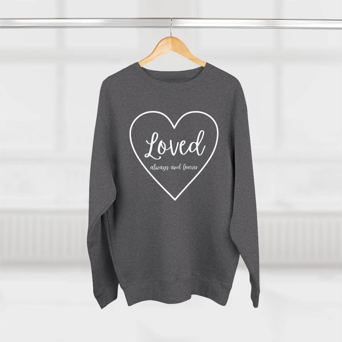Loved Heart Sweatshirt