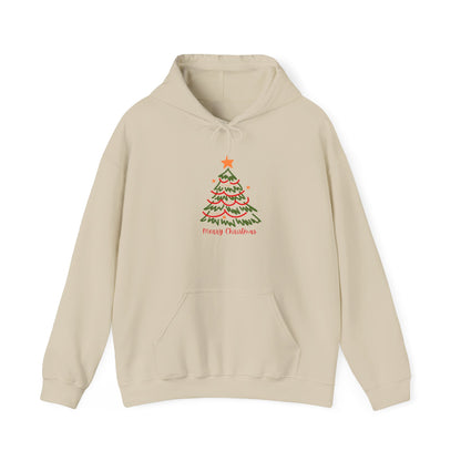 Christmas Tree Sketch Hoodie