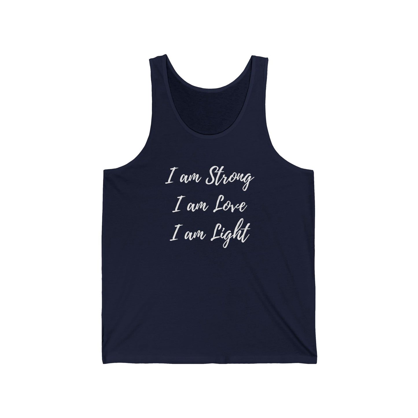 I am Light Jersey Tank