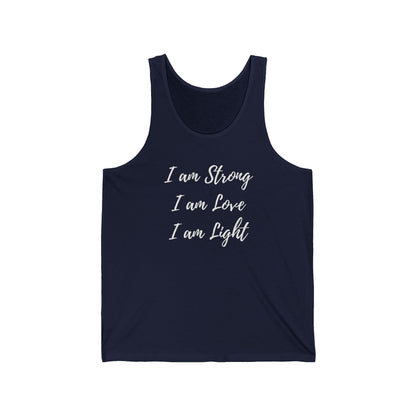 I am Light Jersey Tank