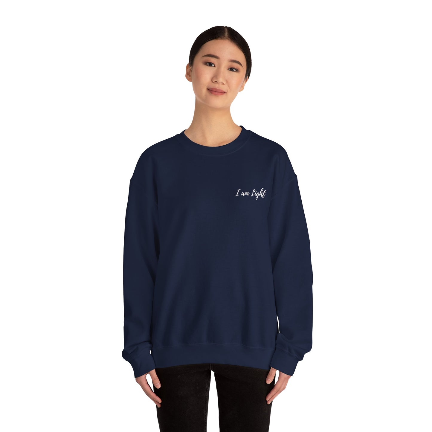‘LOVE’ Crewneck Sweatshirt  - Back Graphic