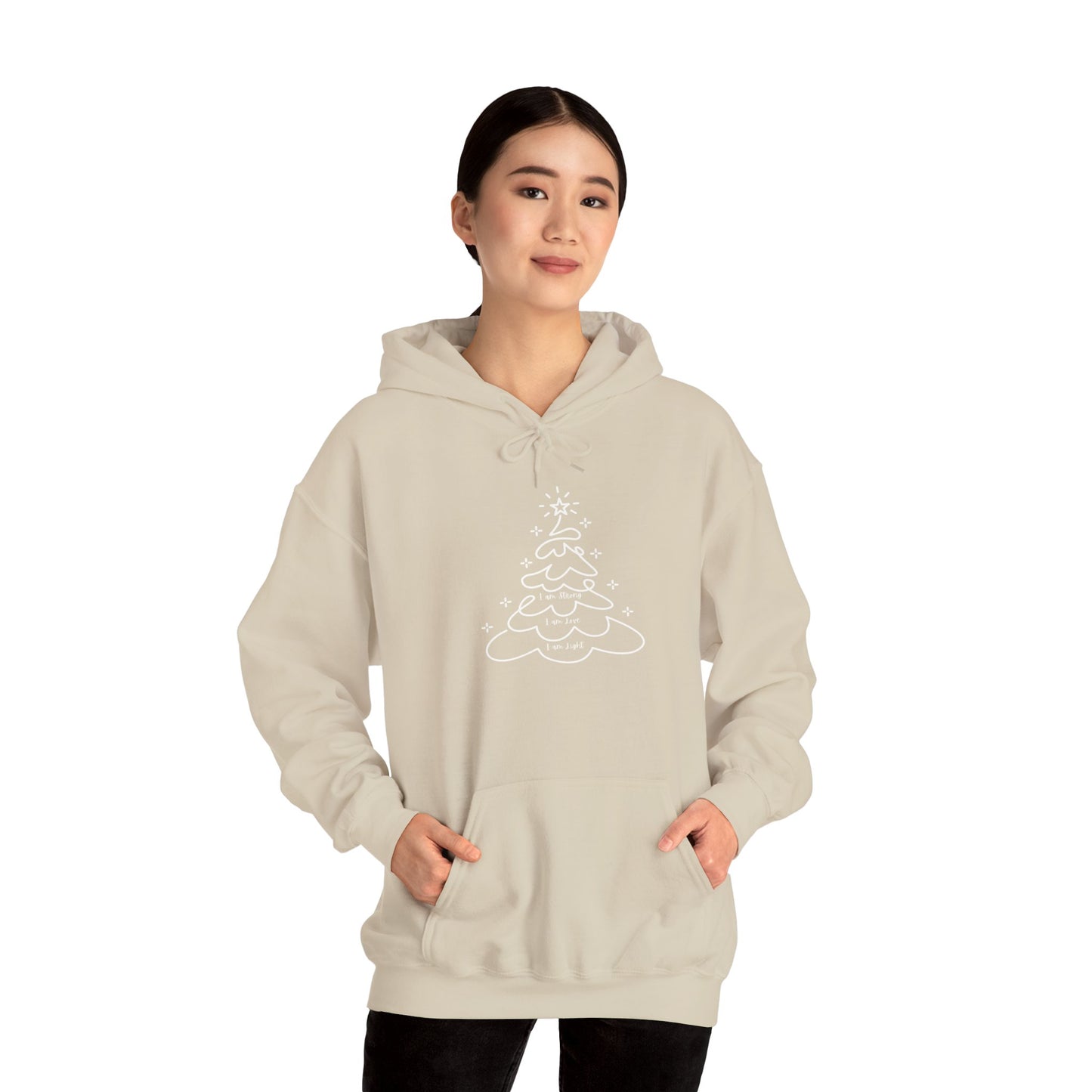 Christmas Doodle Tree Hoodie
