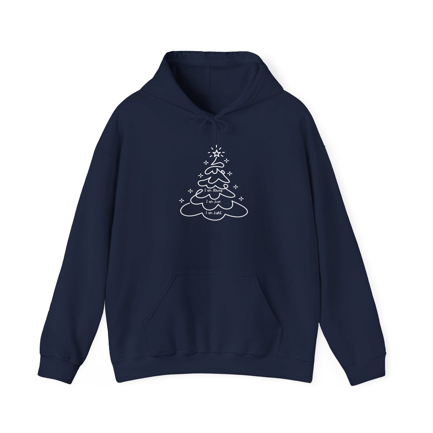 Christmas Doodle Tree Hoodie