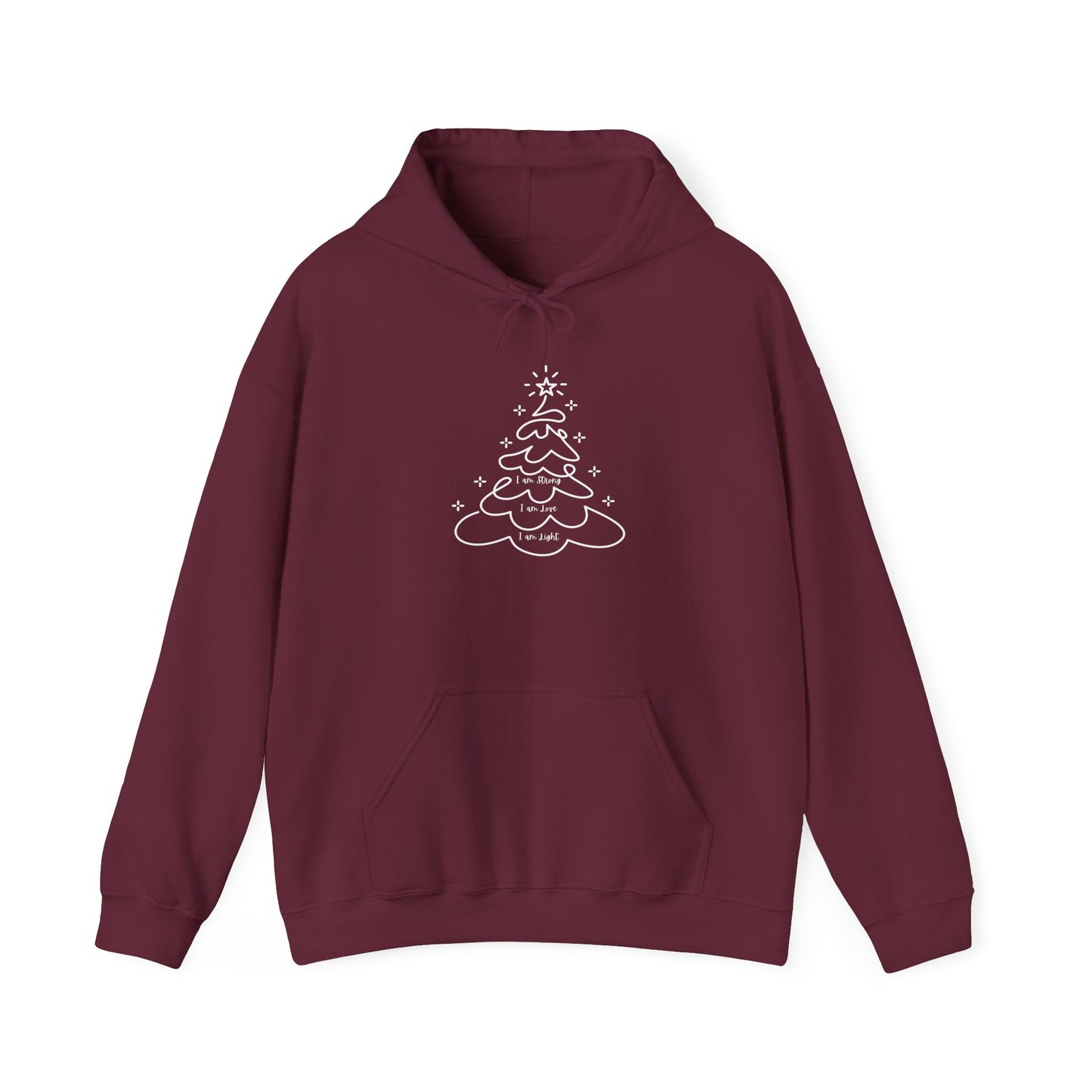 Christmas Doodle Tree Hoodie