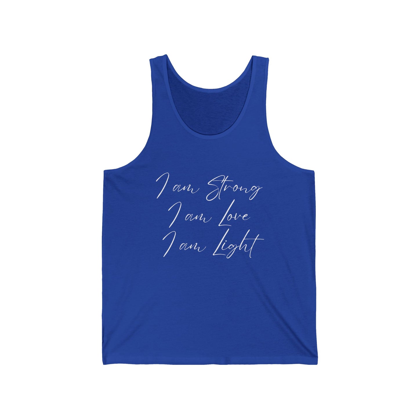 I am Light Unisex Jersey Tank