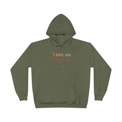 'I ate an "elephant"' Hoodie