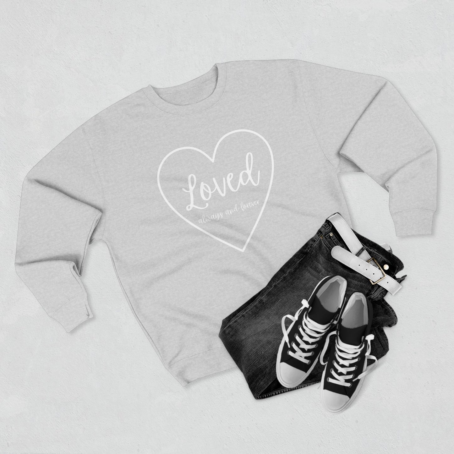 Loved Heart Sweatshirt