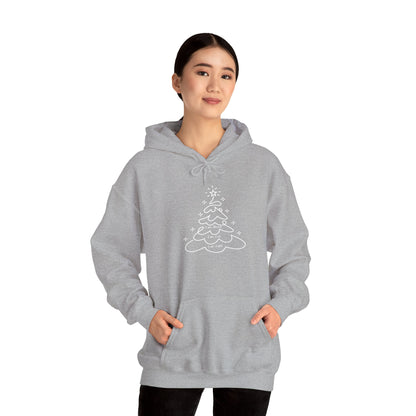 Christmas Doodle Tree Hoodie