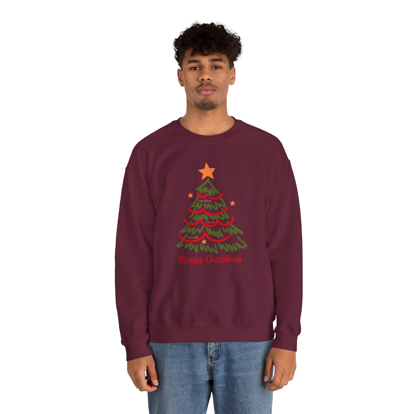Christmas Tree Crewneck Sweatshirt