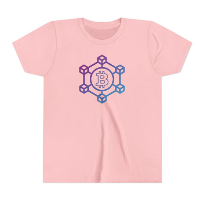 Bitcoin Blockchain Youth Short Sleeve Tee