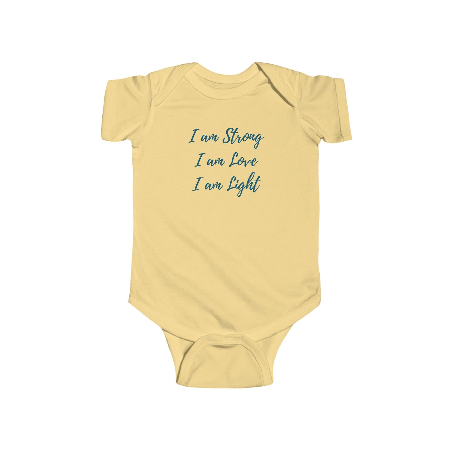 I am Light Infant Fine Jersey Bodysuit