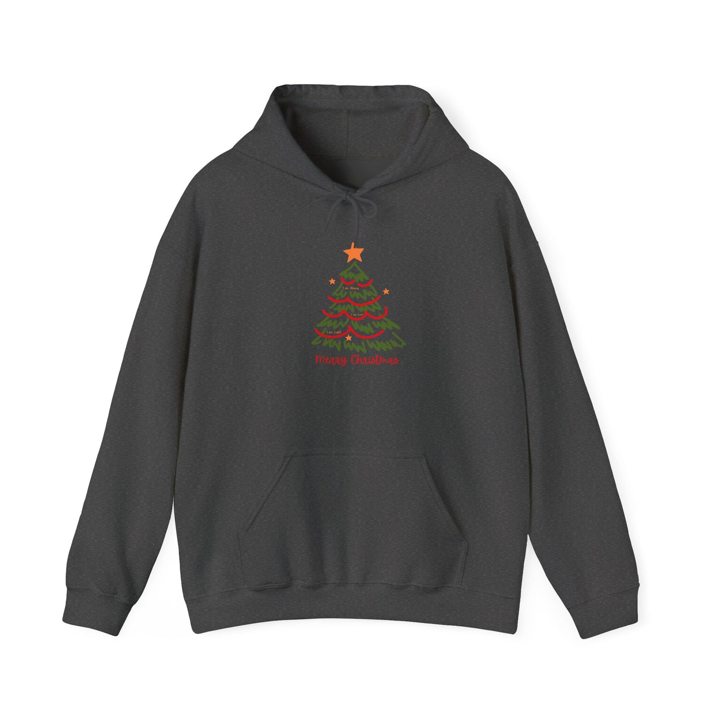 Christmas Tree Sketch Hoodie
