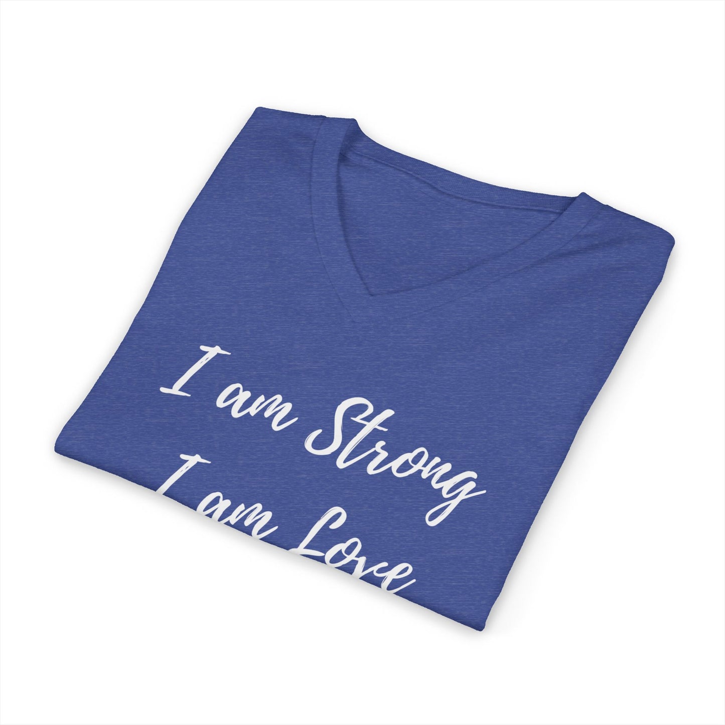 I am Light Jersey Short Sleeve V-Neck Tee