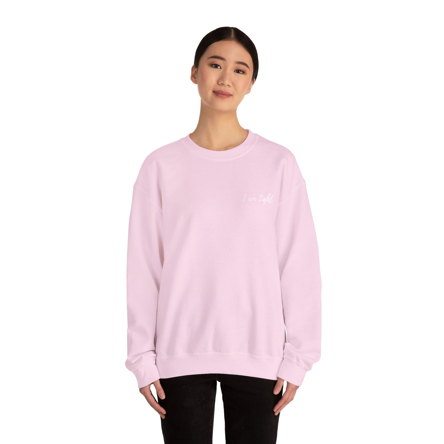 ‘LOVE’ Crewneck Sweatshirt  - Back Graphic