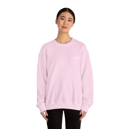 ‘LOVE’ Crewneck Sweatshirt  - Back Graphic