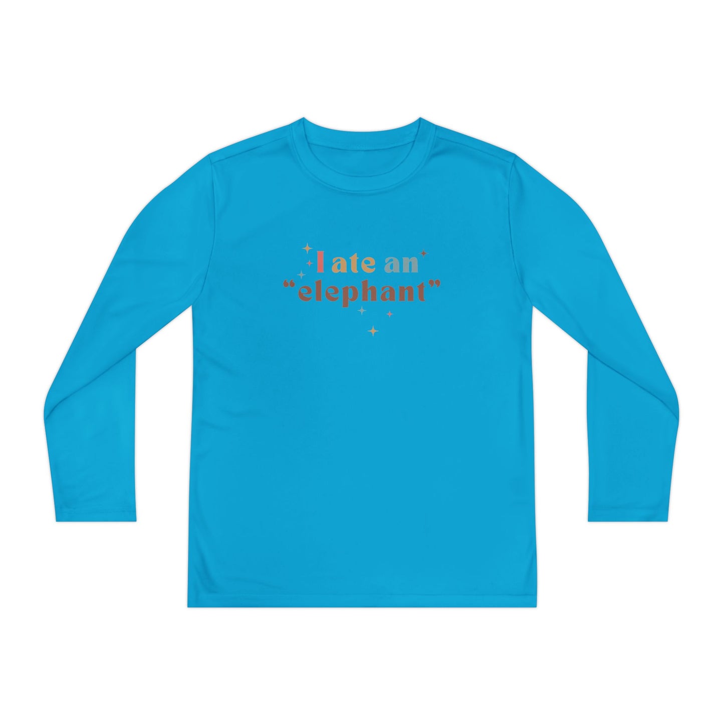 "I Ate an 'Elephant'" Teen Long Sleeve Tee